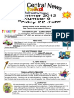 Newsletter Summer 9 2012