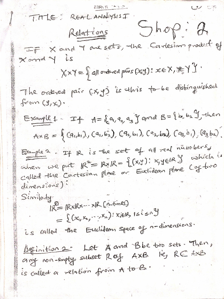 Math203 Part A | PDF