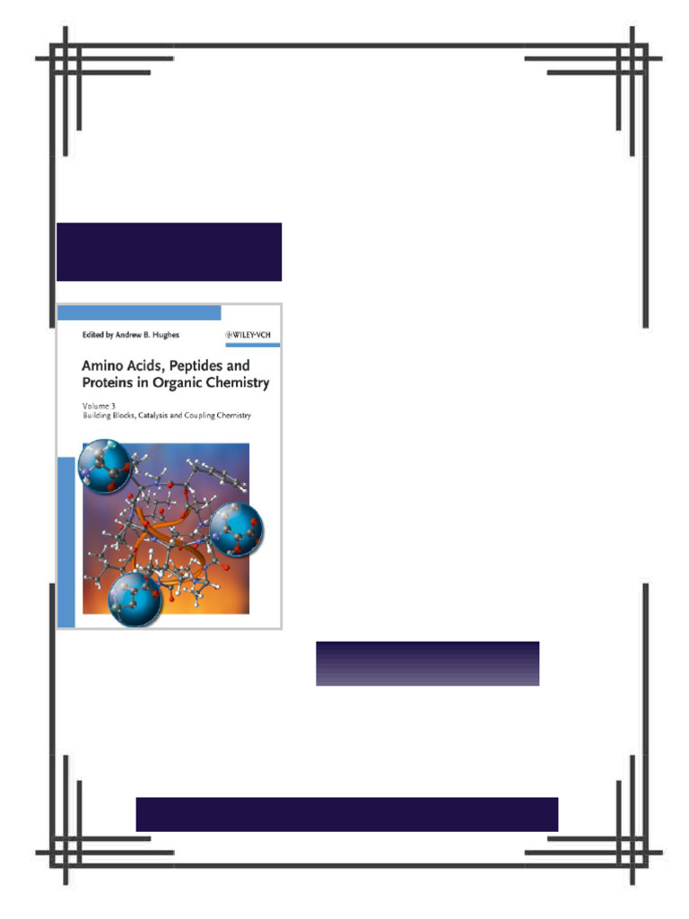 Amino Acids Peptides and Proteins in Organic Chemistry 3 Building ...