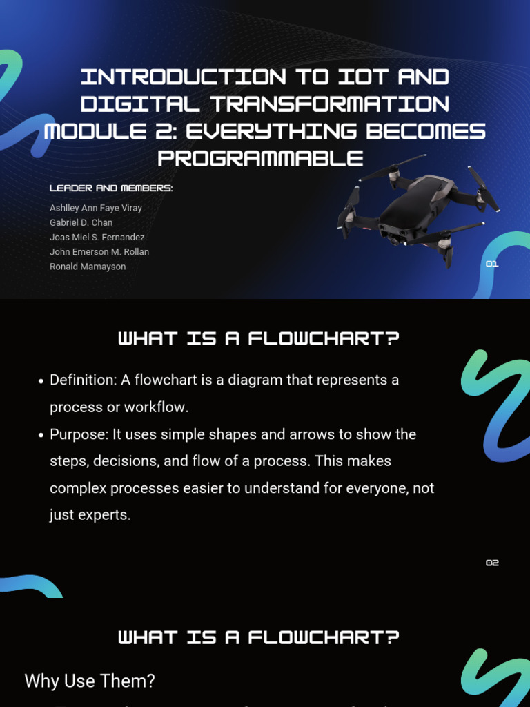 Black Blue Modern Technology Transformation Presentation | PDF ...