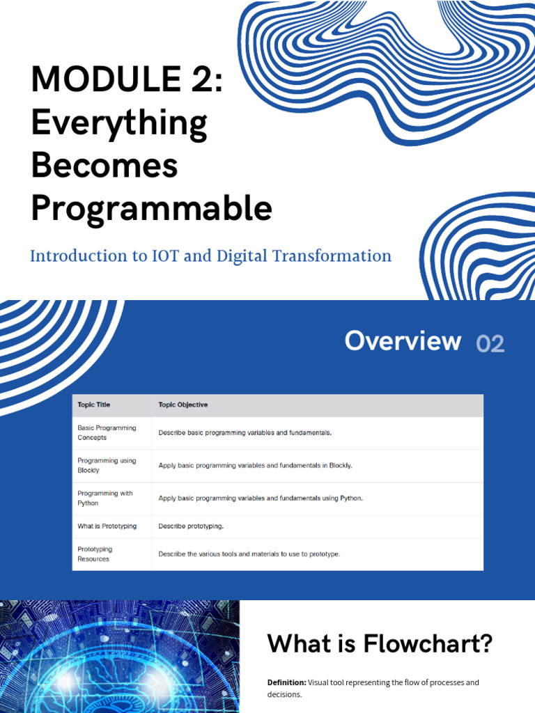 IOT Programming Basics and Python Guide | PDF | Control Flow | Computer ...