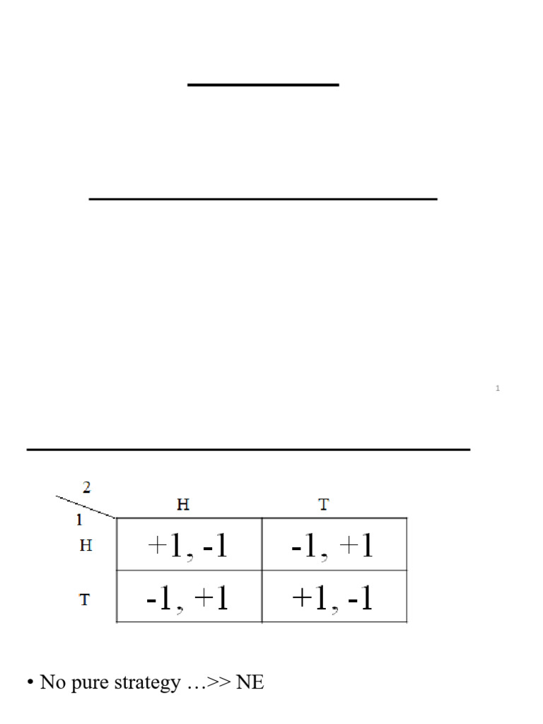 7- Mixed-strategy Nash Equilibrium | PDF