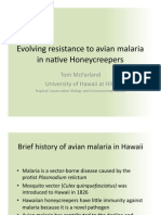 Avian Malaria Talk