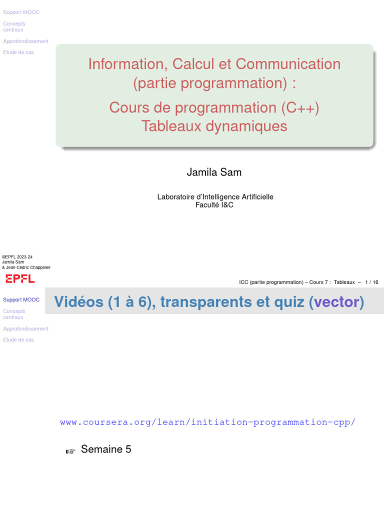C++ : Introduction aux tableaux dynamiques | PDF | Programmation ...