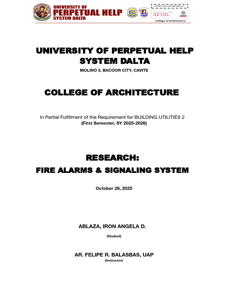 Fire Alarm & Signaling Systems Overview | PDF | Security Alarm | Safety