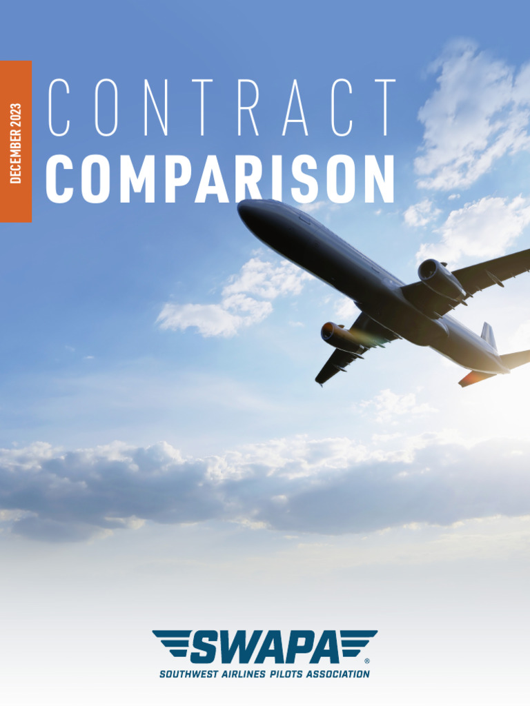 Airline Contract Comparison December 2023 | PDF | Airlines | Mergers ...