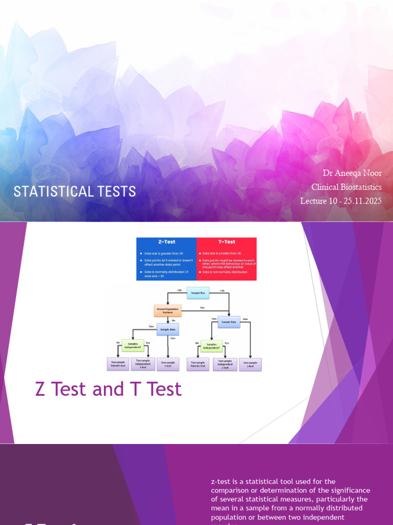 LEC # 10 | PDF | Analysis Of Variance | F Test