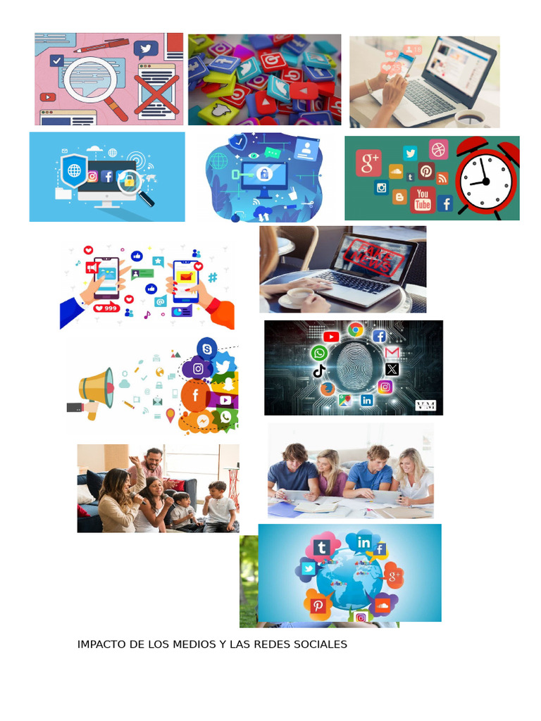 Impacto de Los Medios de Comunicacion y Las Redes Sociales | PDF