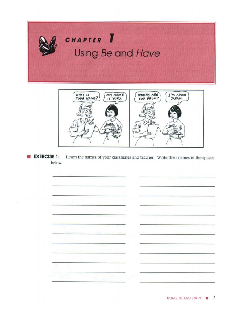 Mastering Be and Have in English | PDF | Grammatical Number | Plural