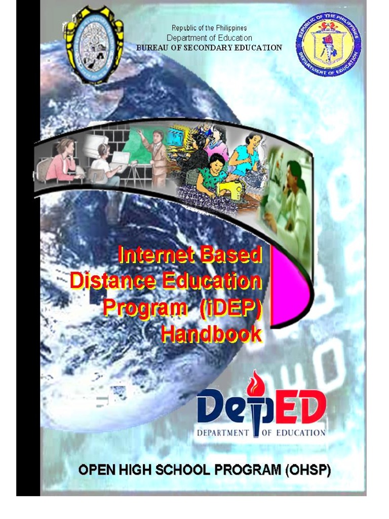 Internet Based Distance Education Program (IDEP) Handbook OPEN ...
