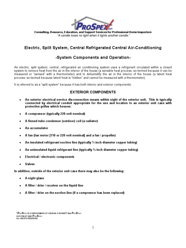Ac How It Works | PDF | Gas Compressor | Air Conditioning