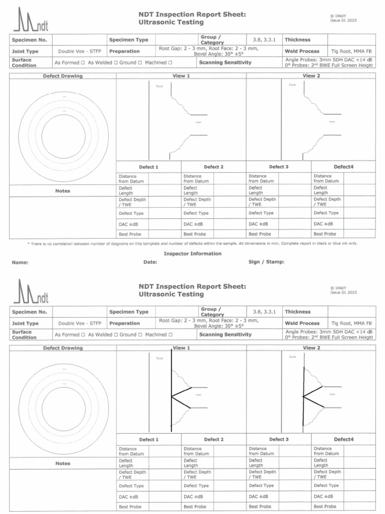 PCN UT2 New Report Format | PDF