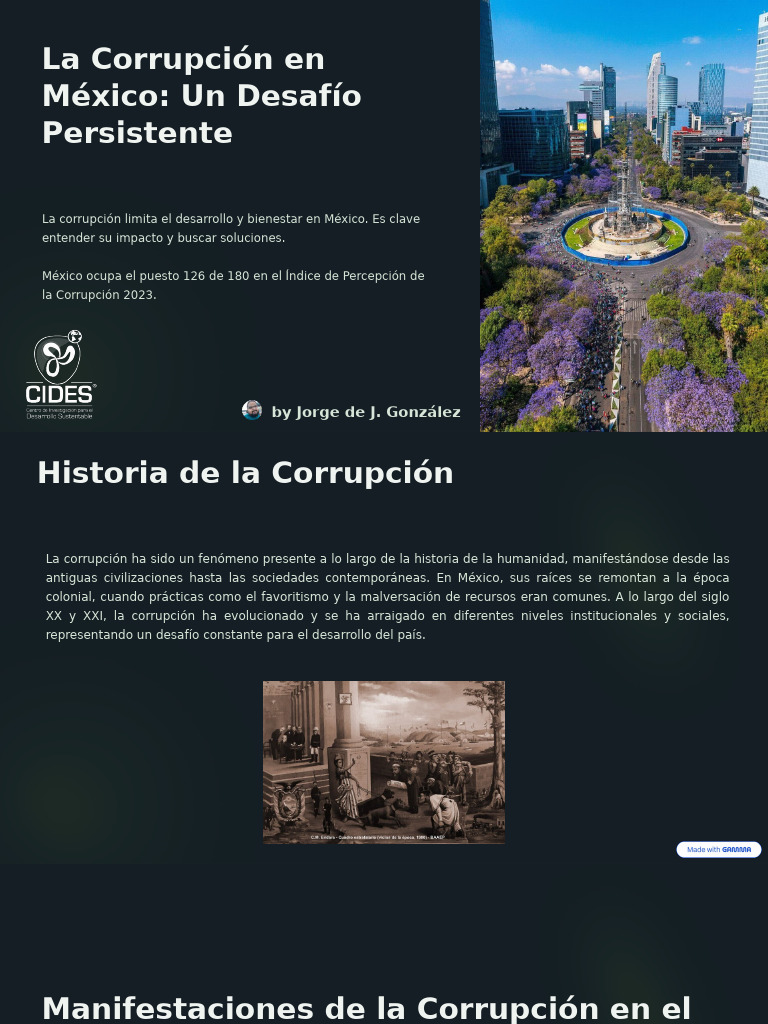 Corrupción en México: Impacto y Soluciones | PDF | Corrupción política ...