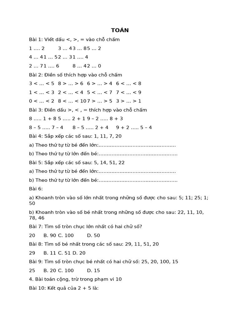 TOÁN | PDF