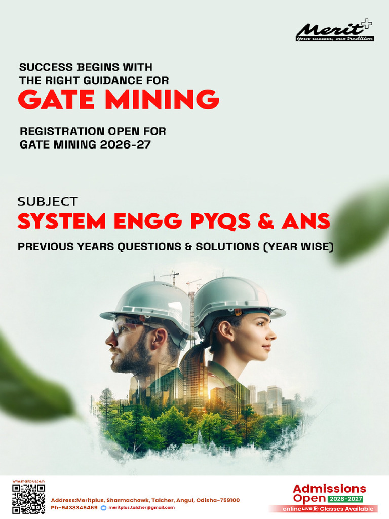 System Engg PYQs & Solutions | PDF