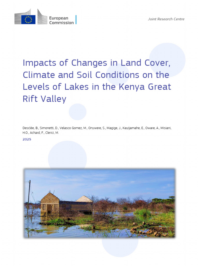 Lake Level Changes in Kenya's Rift Valley | PDF | Groundwater | Lake