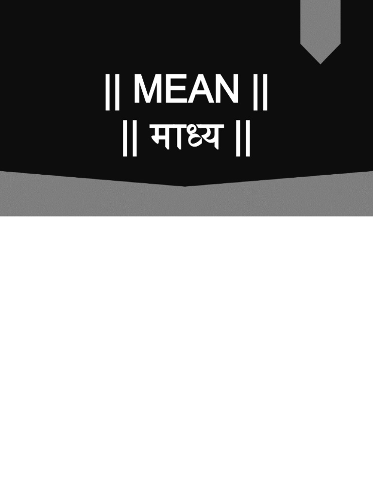 Statistics Mean and Median Exercises | PDF