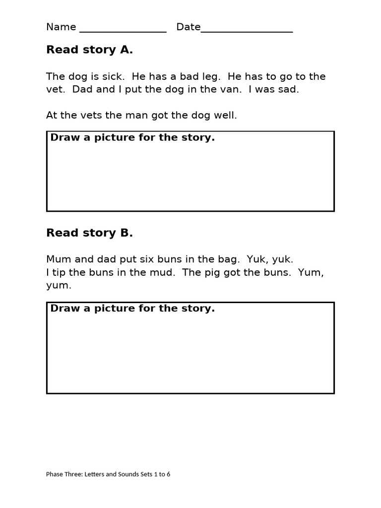 Stories and Activities for Kids | PDF
