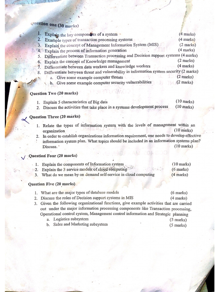 Mis 1 | PDF