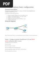 Cisco VoIP Configuration Guide | PDF | Router (Computing) | Voice Over Ip