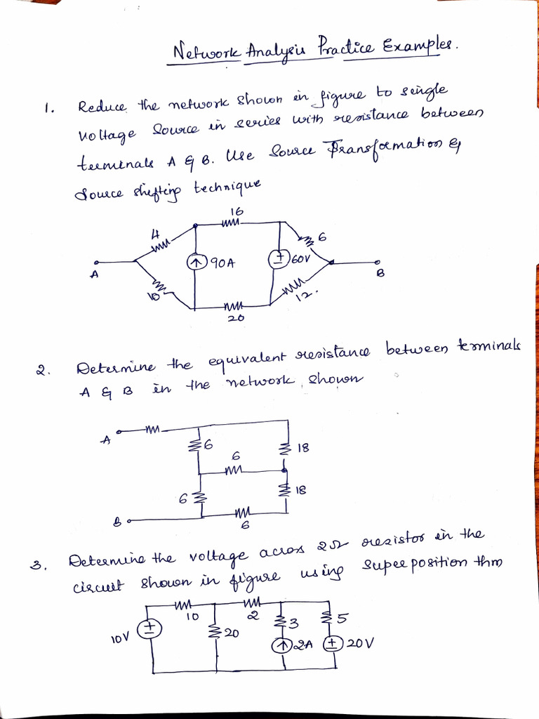 Circuit Analysis and Thevenin's Theorem Guide | PDF