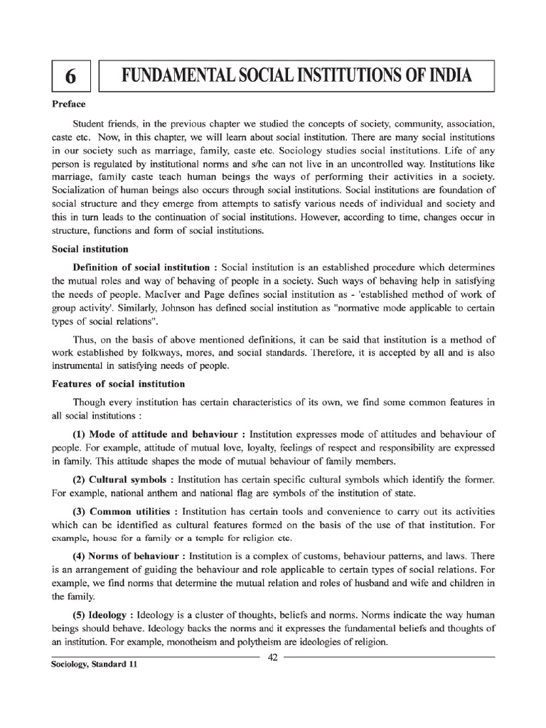 CH 6 Sociology | PDF