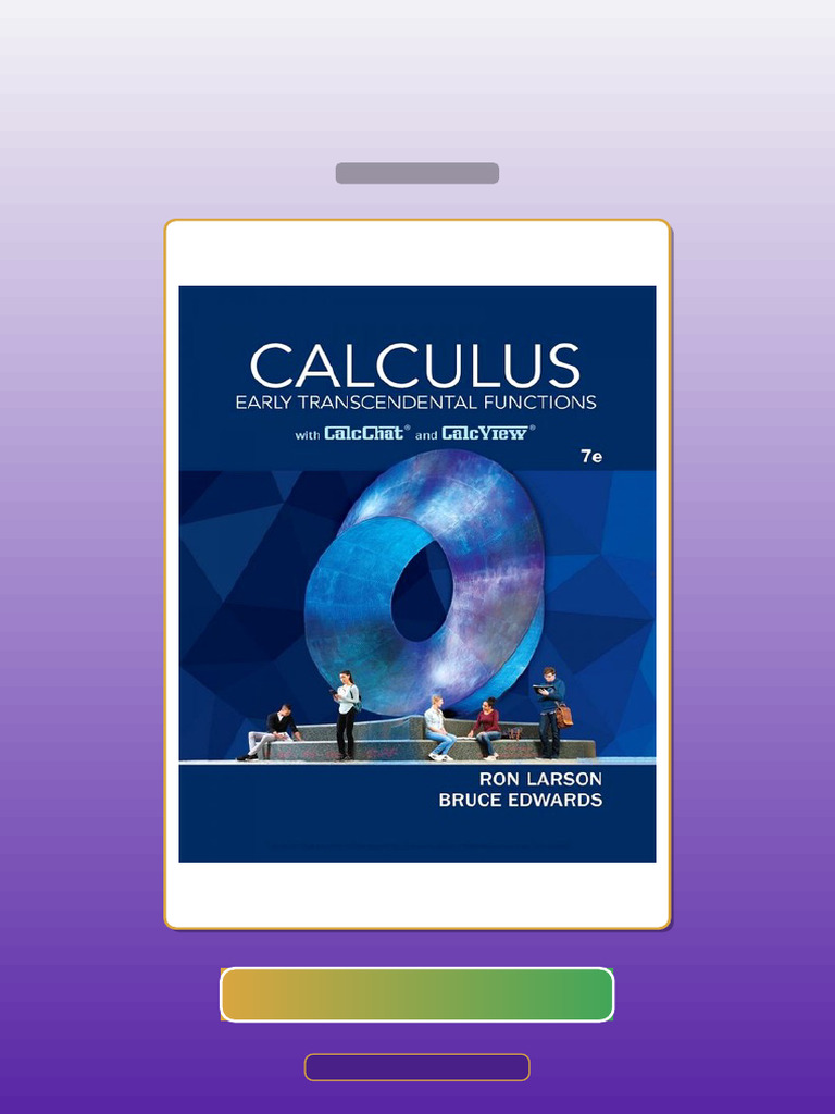 Test Bank for Calculus Early Transcendental Functions 7e 7th Edition ...