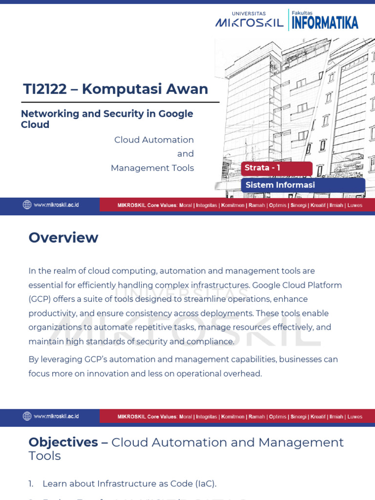 Google Cloud Automation Tools Overview | PDF | Cloud Computing ...