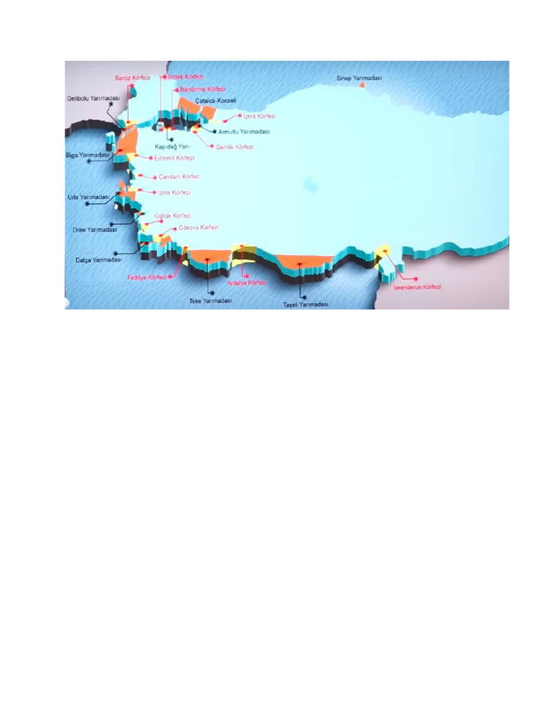 Körfez Haritası | PDF