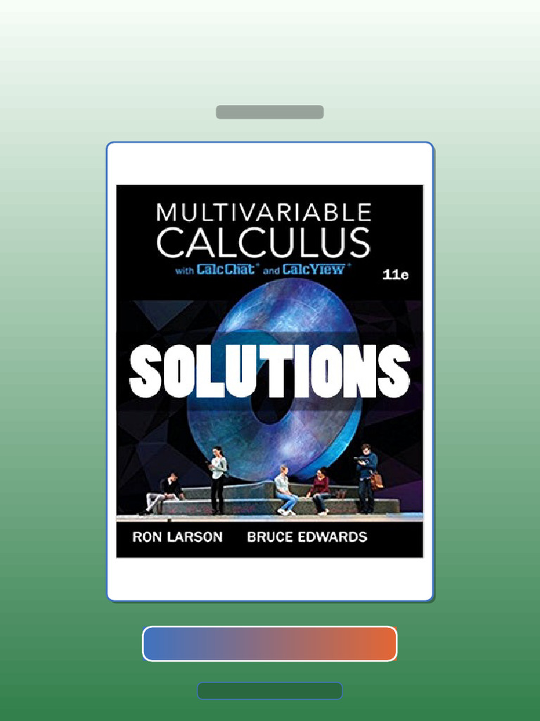 Test Bank for Multivariable Calculus 11th Ed Larson | PDF | Multiple ...