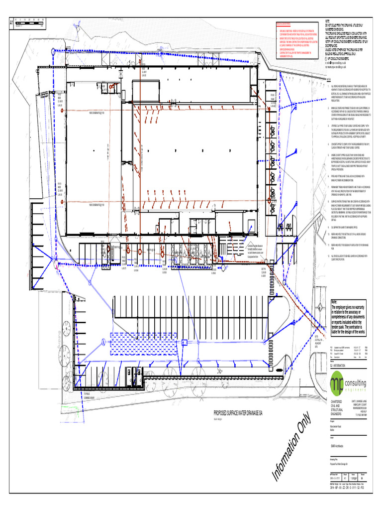15.02 3914 Mp Xx Zz Dr s 0111 s2 p03 Proposed Foul Water Drainage Ga | PDF