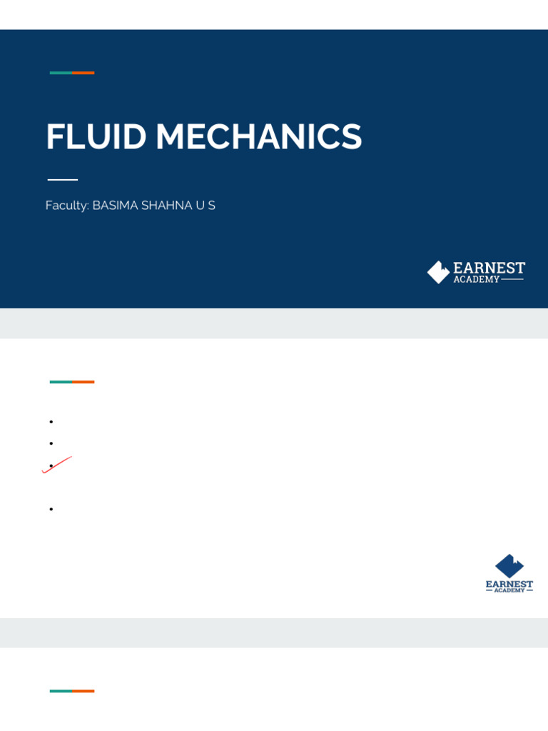 Understanding Fluid Mechanics Principles | PDF | Pressure Measurement ...