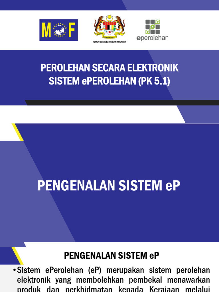 Sistem EPerolehan | PDF