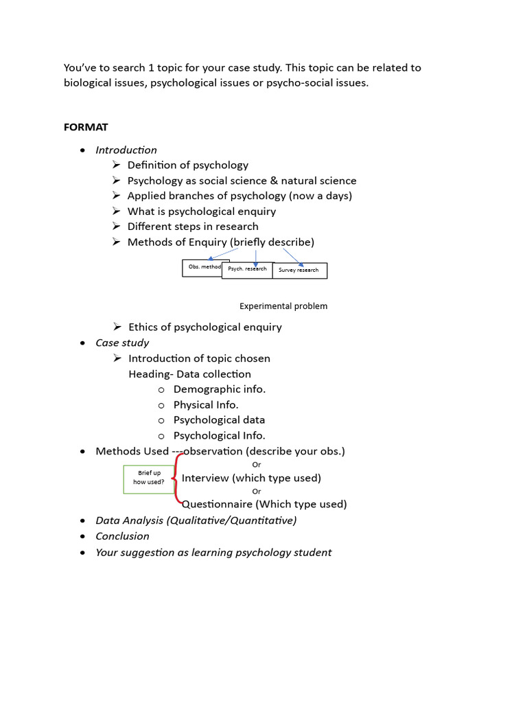 Project Format | PDF