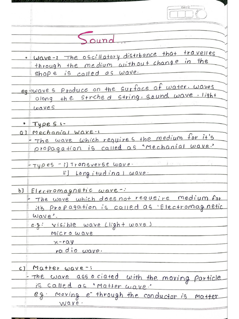 Sound | PDF