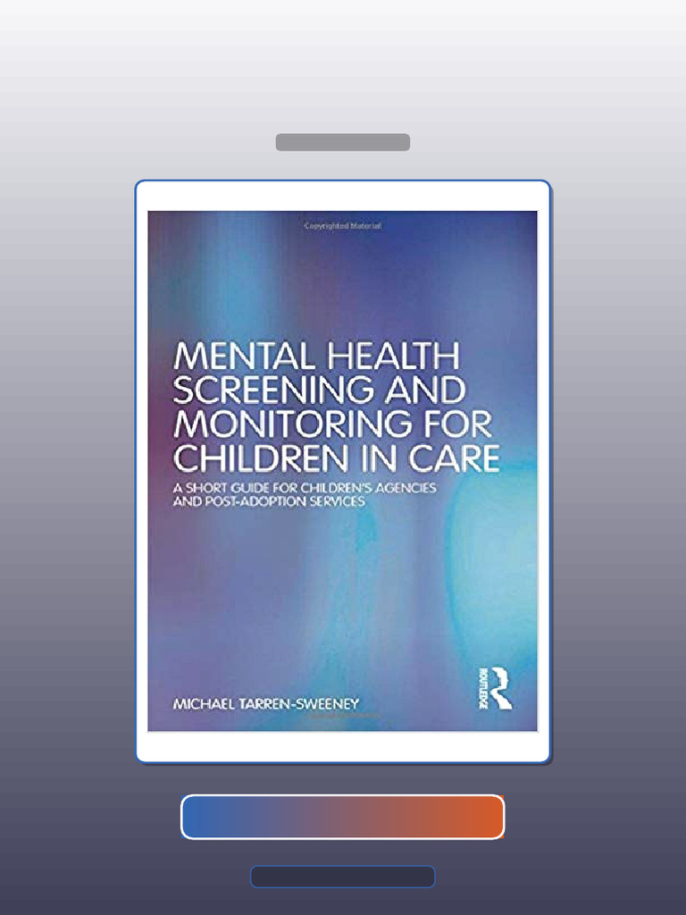 Test Bank for Mental Health Screening and Monitoring for Children in ...