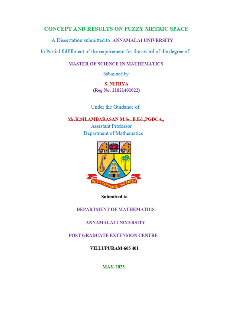 Nithya Project 010759 | PDF | Set (Mathematics) | Geometry