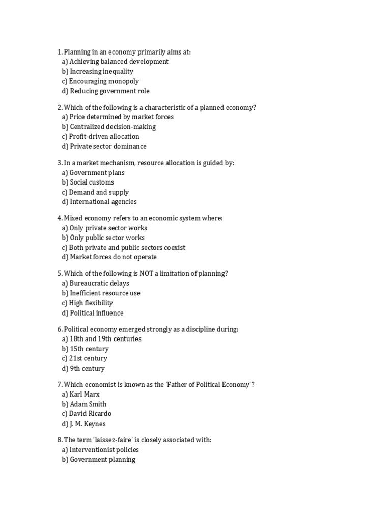 Key Concepts in Political Economy | PDF | Capitalism | Economic System