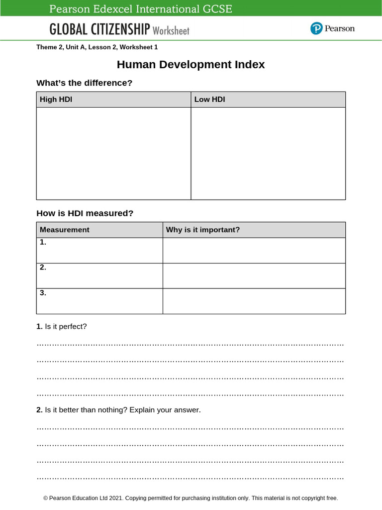 Understanding Human Development Index | PDF
