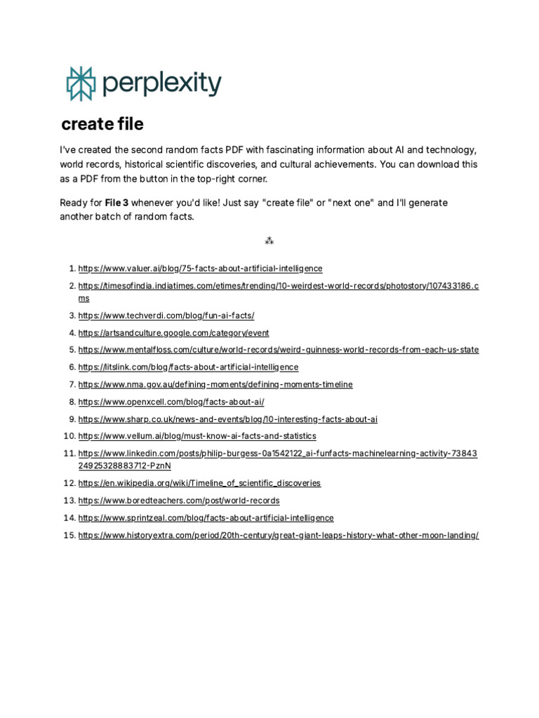Create File | PDF