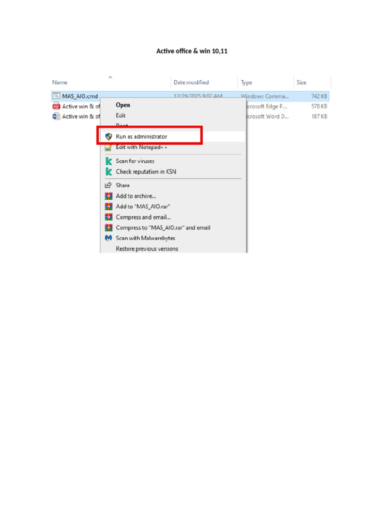 Active Win & Office | PDF