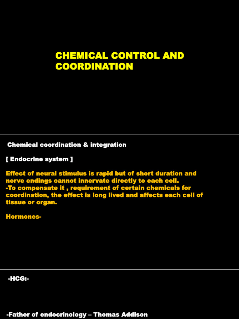 Hormonal Control and Endocrine Functions | PDF | Adrenal Gland ...