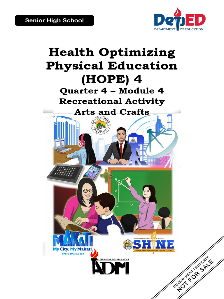 Shs Hope4 q4 w4 Studentsversion | PDF | Textiles | Crafts