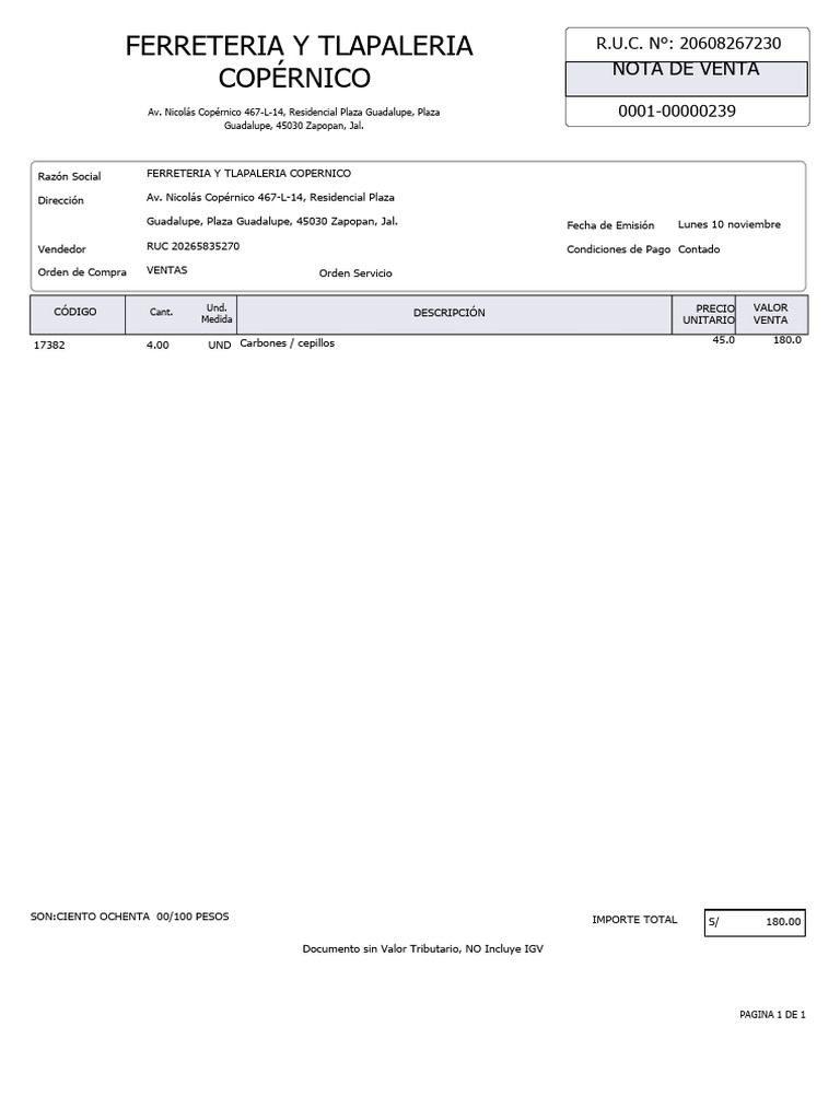 Nota | PDF