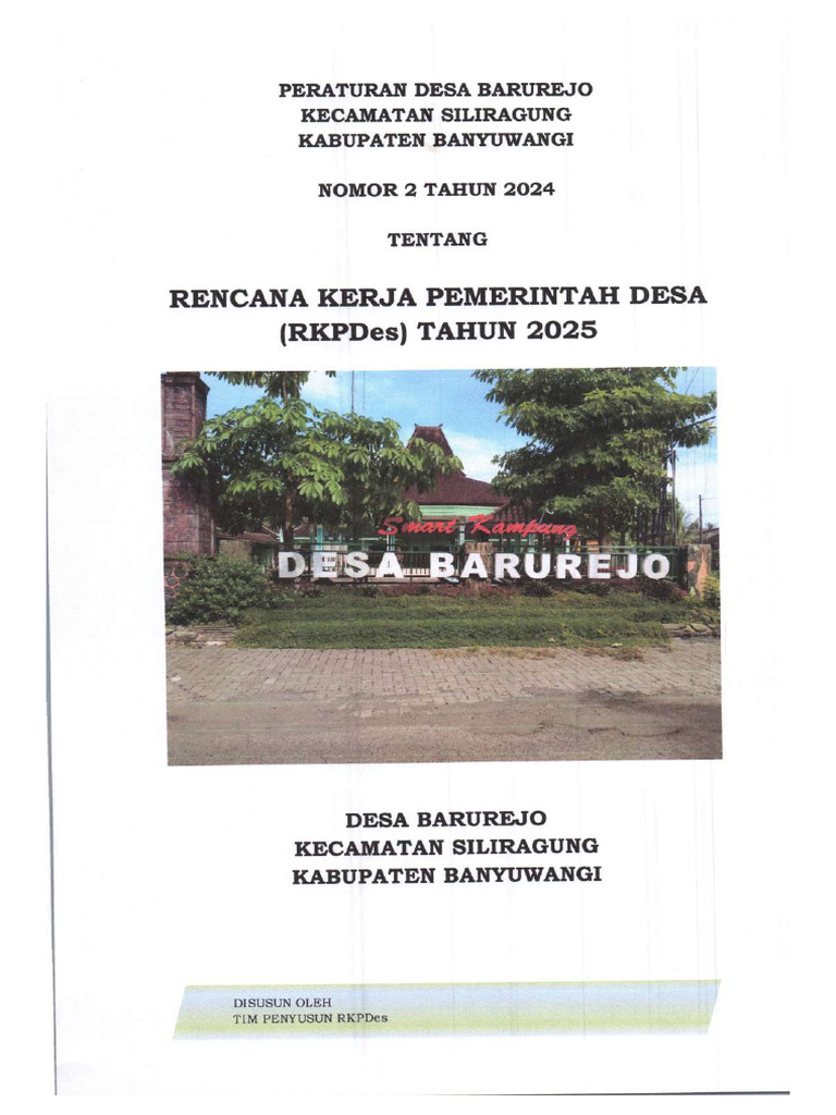 Penyusunan RKPDes | PDF