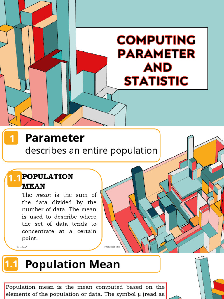 Population vs Sample Statistics Explained | PDF | Variance | Standard ...
