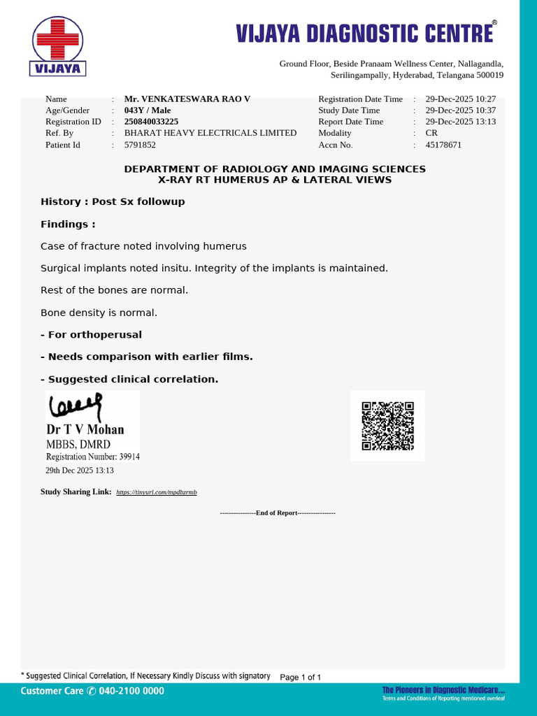 Report - Venkateswara Rao v(250840033225) | PDF