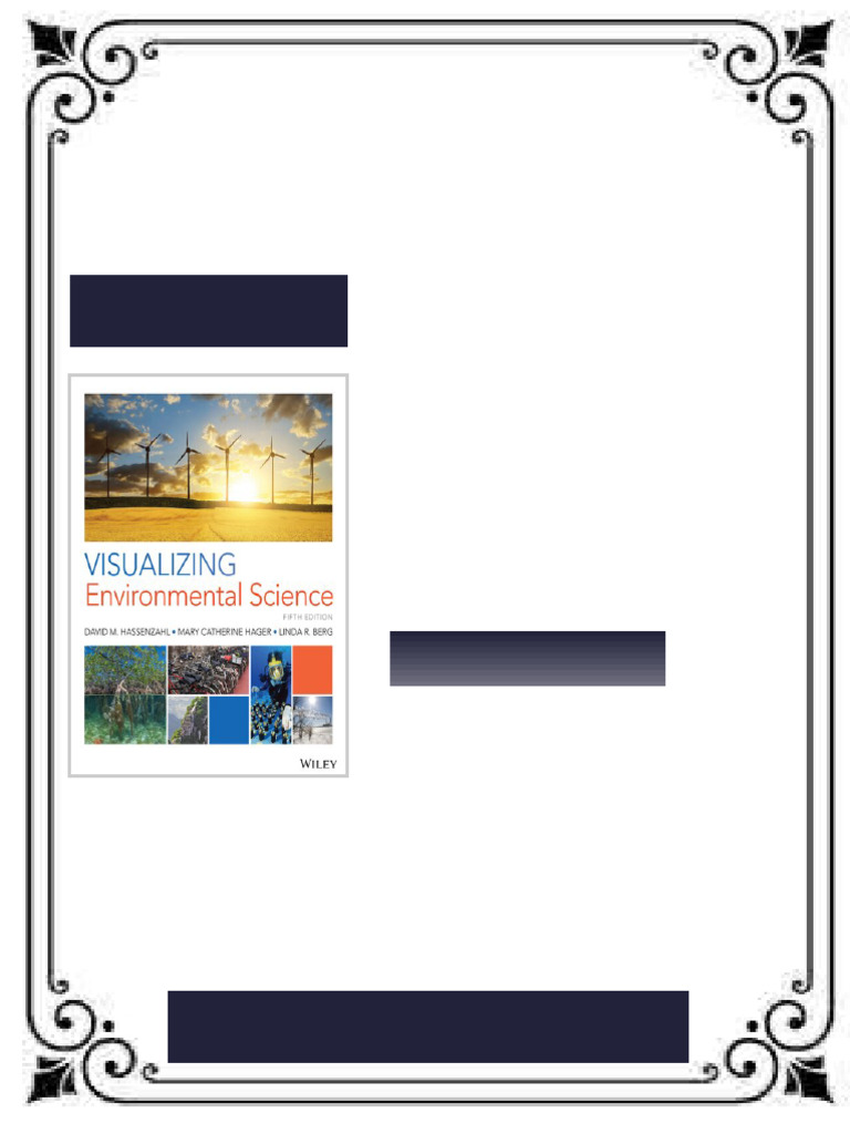 Visualizing Environmental Science 5th Edition David M. Hassenzahl eBook ...