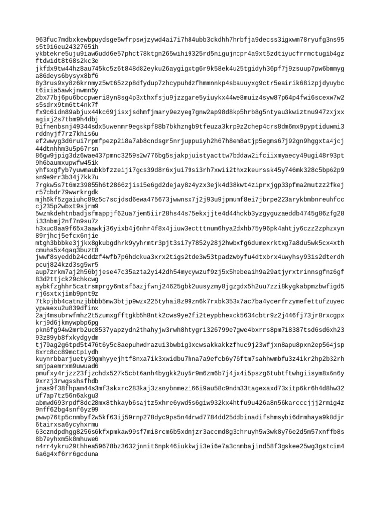 Encrypted Data String Analysis | PDF