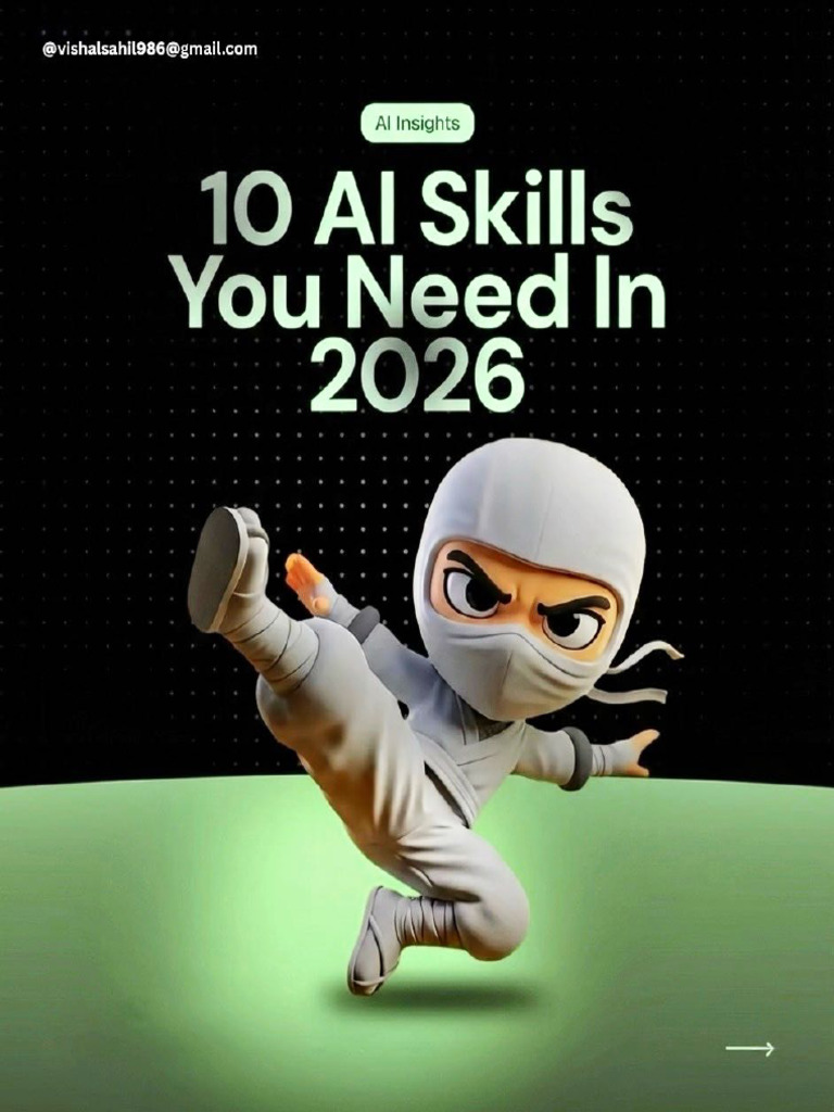 10 AI Skills You Need in 2026 1768561399 | PDF